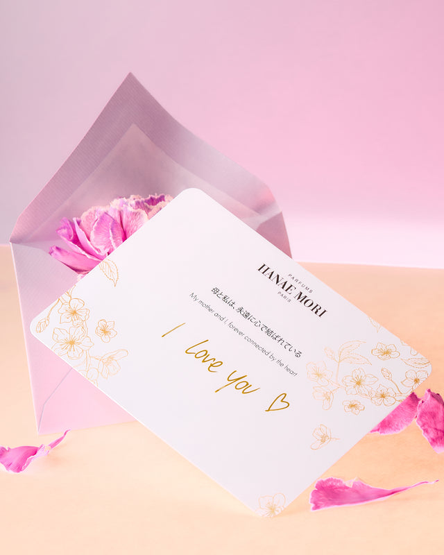 Hanae Mori Parfums mothers day gift message 2026