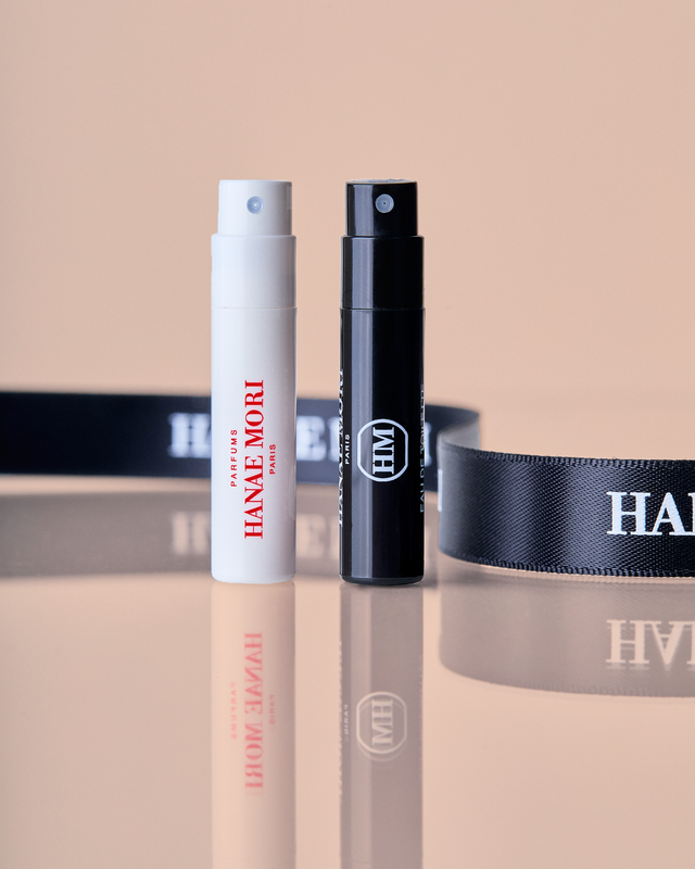 Parfums Hanae Mori our services beige