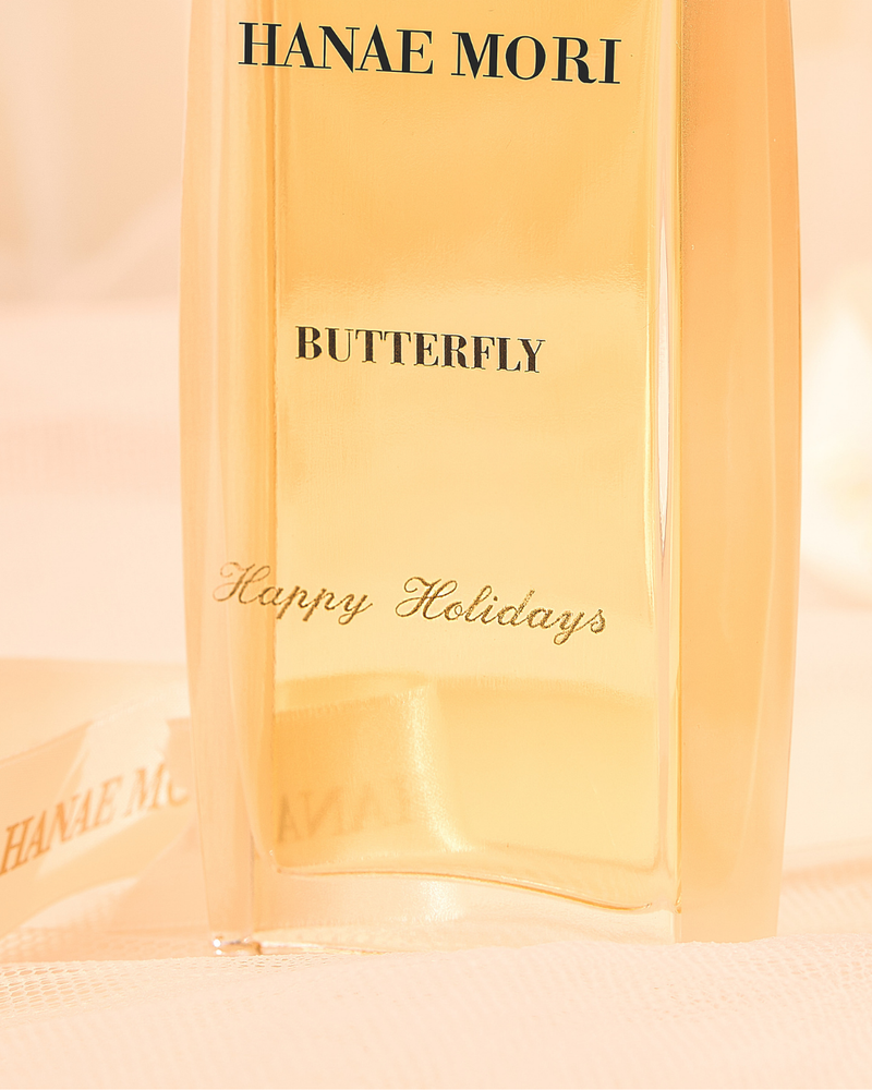 Perfume with personalized engraving