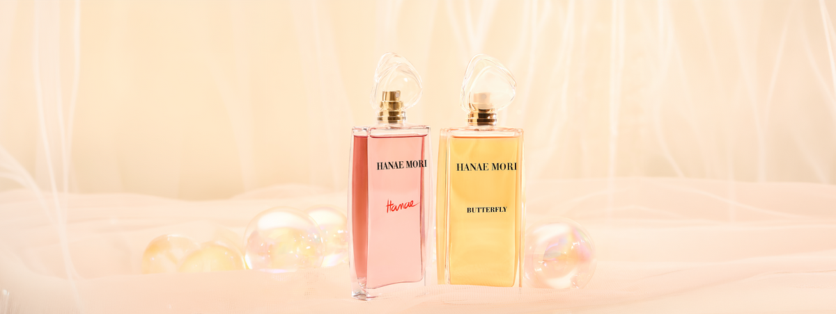 Butterfly Eau de Parfum and Hanae Eau de Parfum in a Christmas Mood