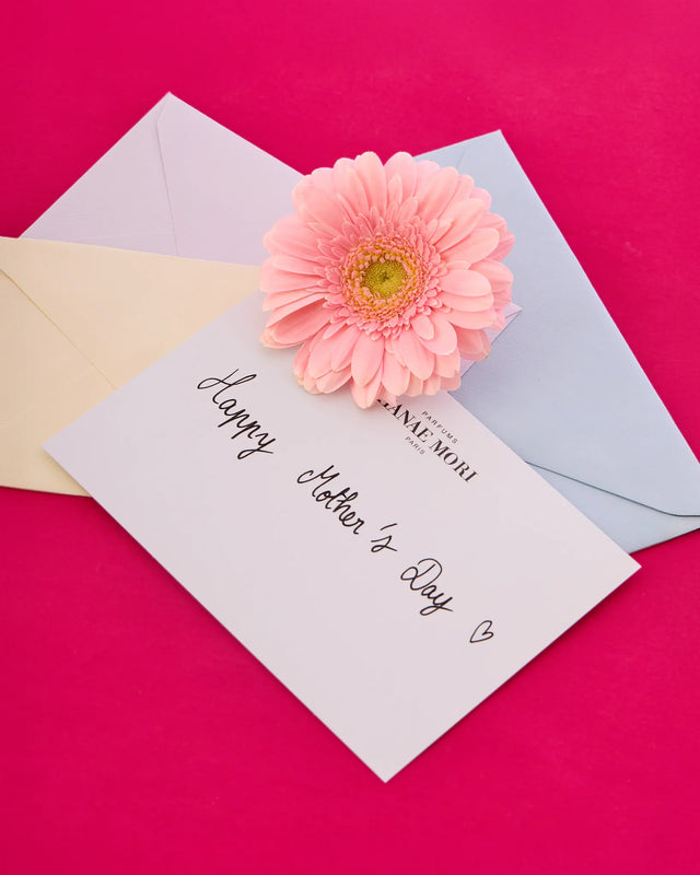 Parfums Hanae Mori Mothers Day Our Services Handwritten Note 
