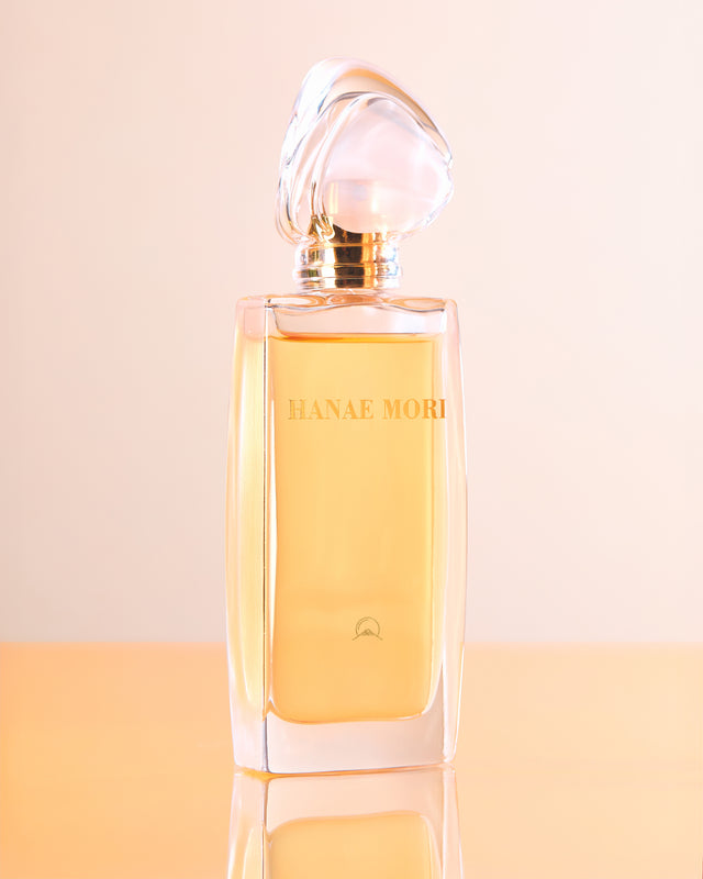 Parfums Hanae Mori butterfly fuji engraving symbol 2