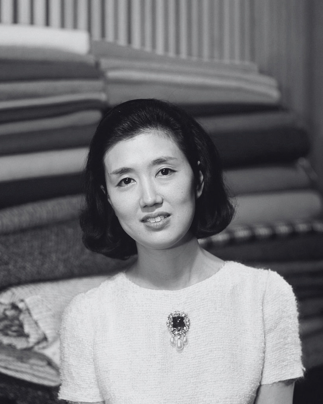 hanae mori young portrait 1963